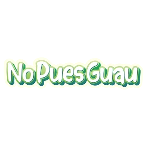No Pues Guau Sticker