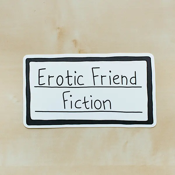 Erotic Friend Fiction Premium Vinyl Sticker