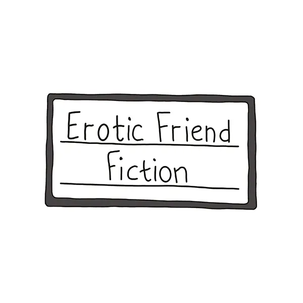 Erotic Friend Fiction Sticker