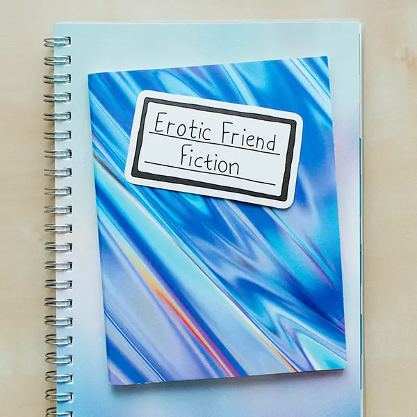 Erotic Friend Fiction Vinyl Sticker