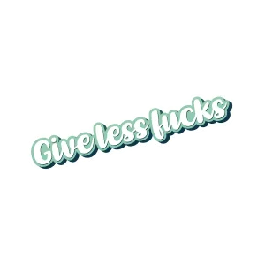 Give Less Fucks Sticker