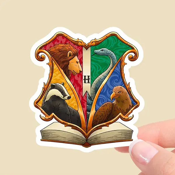 Hogwarts Houses Vinyl Stickers