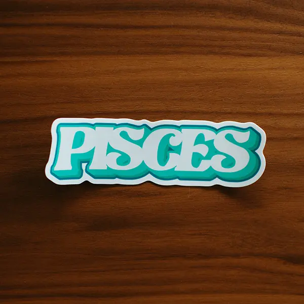 Pisces Zodiac Premium Vinyl Sticker