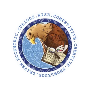 Ravenclaw Round Sticker – For Sharp Minds & Smarter Stickers