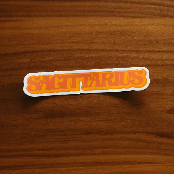 Sagittarius Zodiac Premium Vinyl Sticker