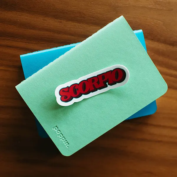 Scorpio Zodiac Vinyl Sticker