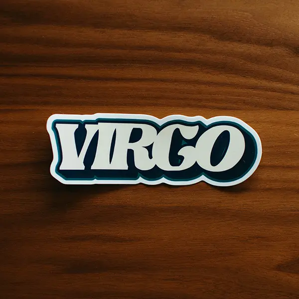 Virgo Zodiac Premium Vinyl Sticker