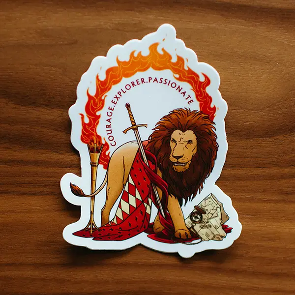 Gryffindor Harry Potter Vinyl Stickers