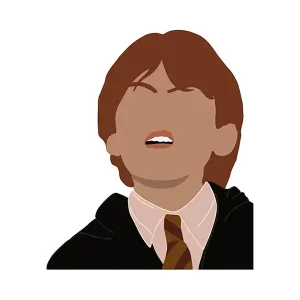 Ron Confused Sticker – Expressive Vinyl Sticker for Fans