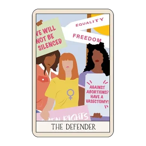 Feminist Defender Sticker | Women’s Rights | Equality & Freedom Sticker