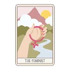 The Feminist Sticker | Feminist Symbol | Women’s Empowerment Decal