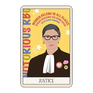 Ruth Bader Ginsburg Sticker | Justice & Equality Sticker