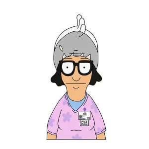 Tina Nurse Sticker | Bobs Burger | Funny Vinyl Stickers