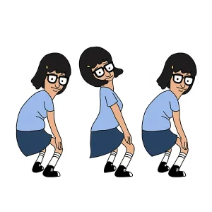 Tina Twerking Sticker – Fun From Bob’s Burger