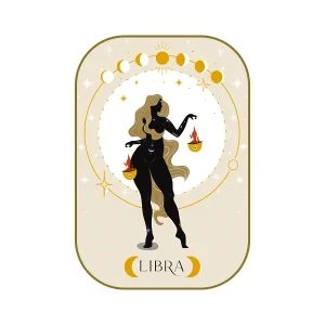 Libra Zodiac Celestial Sticker