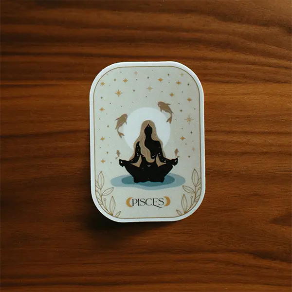 Pisces Zodiac Vinyl Sticker