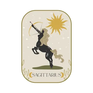 Celestial Sagittarius Archer Zodiac Sticker