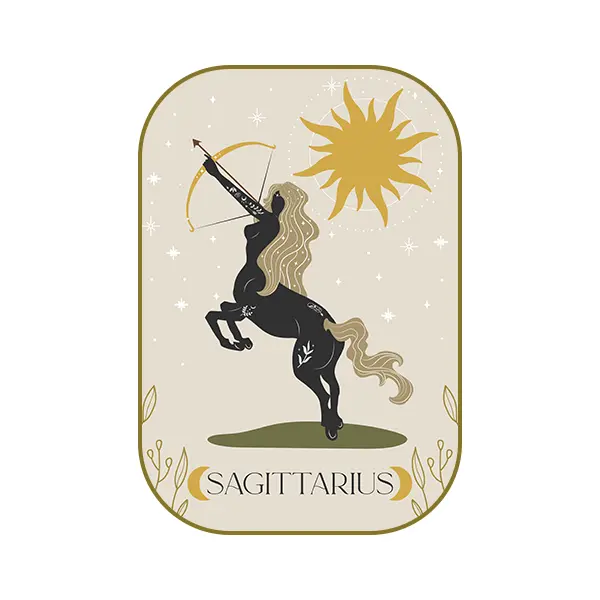 Sagittarius Archer Zodiac Sticker