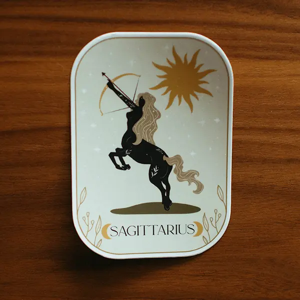 Sagittarius Archer Zodiac Vinyl Sticker