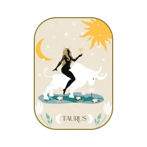 Celestial Taurus Zodiac Sticker