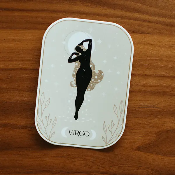 Virgo Muse Vinyl Sticker