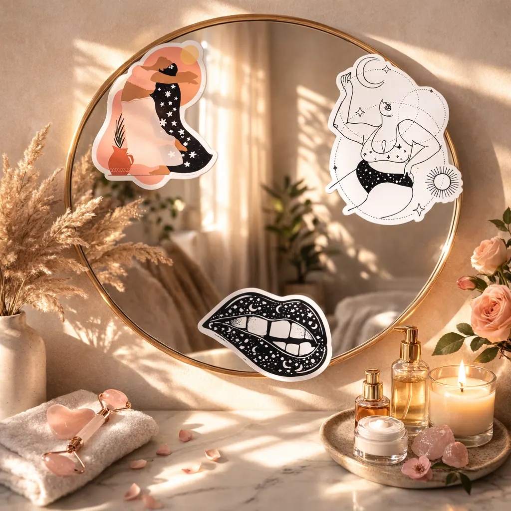 Body Positive Vinyl Stickers