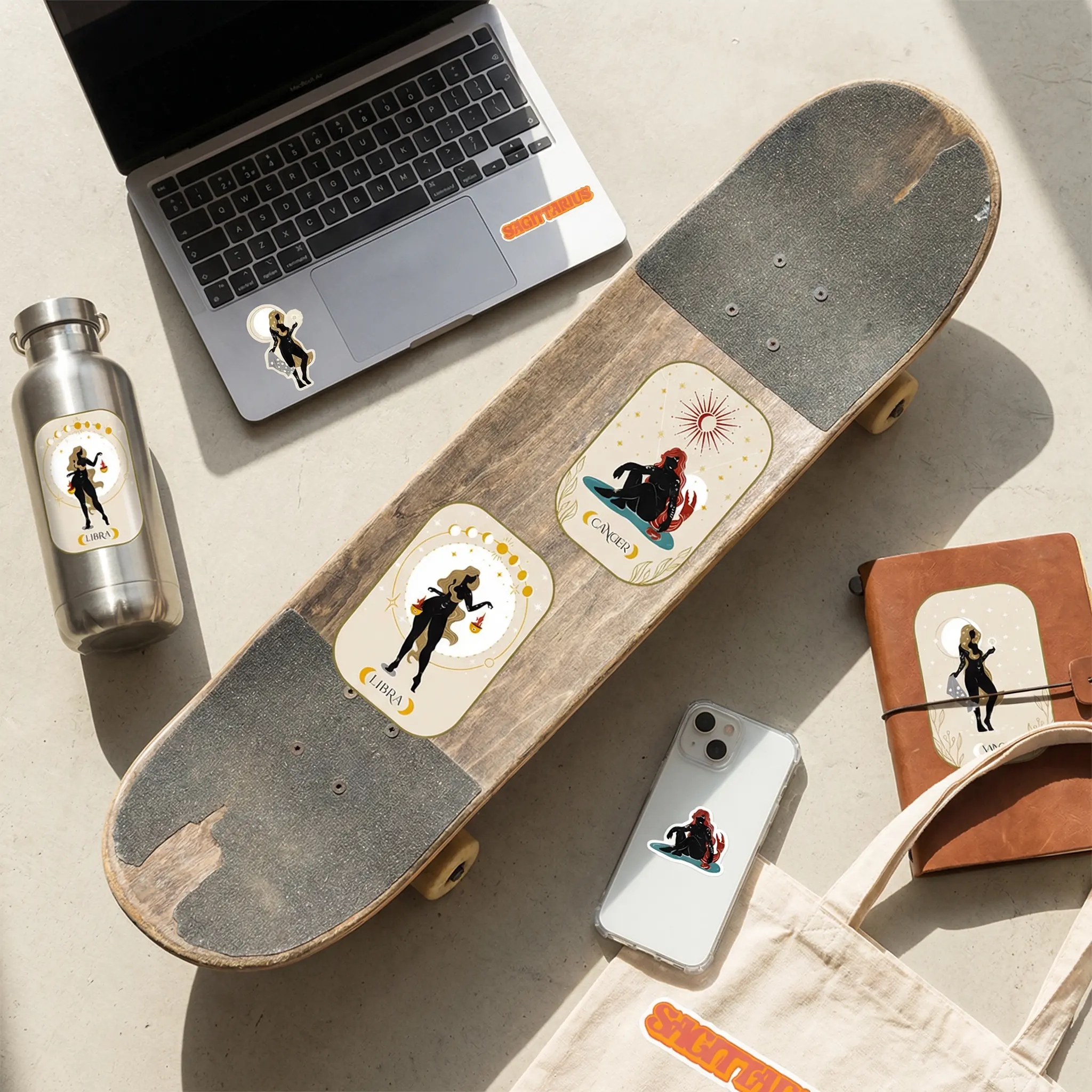 Zodiac Vinyl Stickers