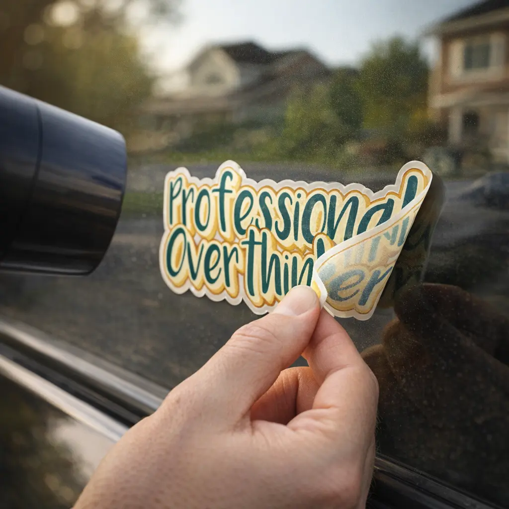 Remove Vinyl Stickers