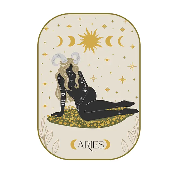 Aries Zodiac Sticker