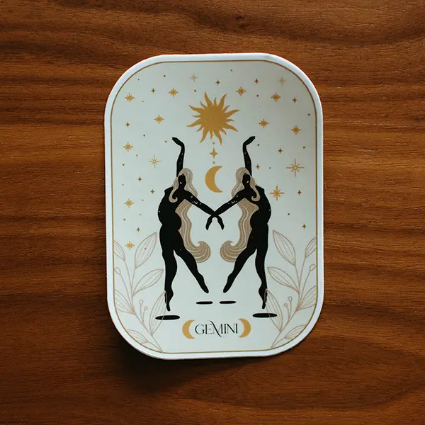 Gemini Zodiac Astrology Sign Premium Vinyl Sticker