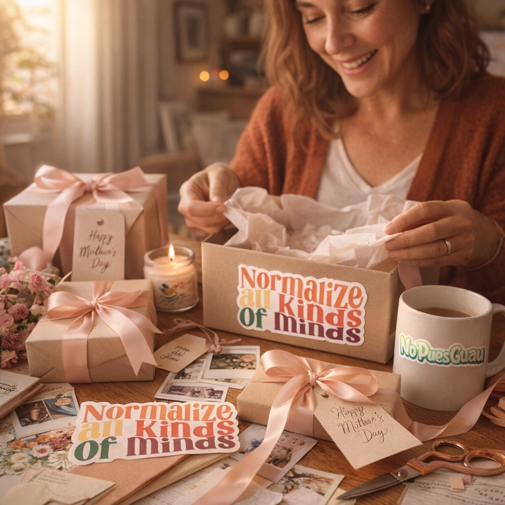 Creative Ways to Wrap Mother's Day Gifts Using Stickers