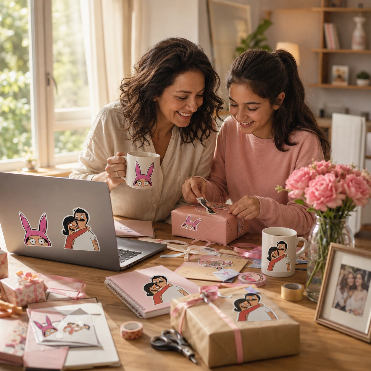 Fun Ways to Use Pop Culture Stickers at Home This Mother's Day