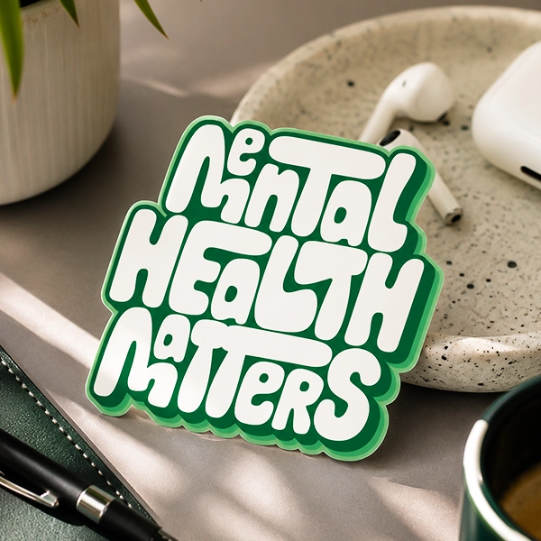 Mental Health Matters Vinyl Stickers