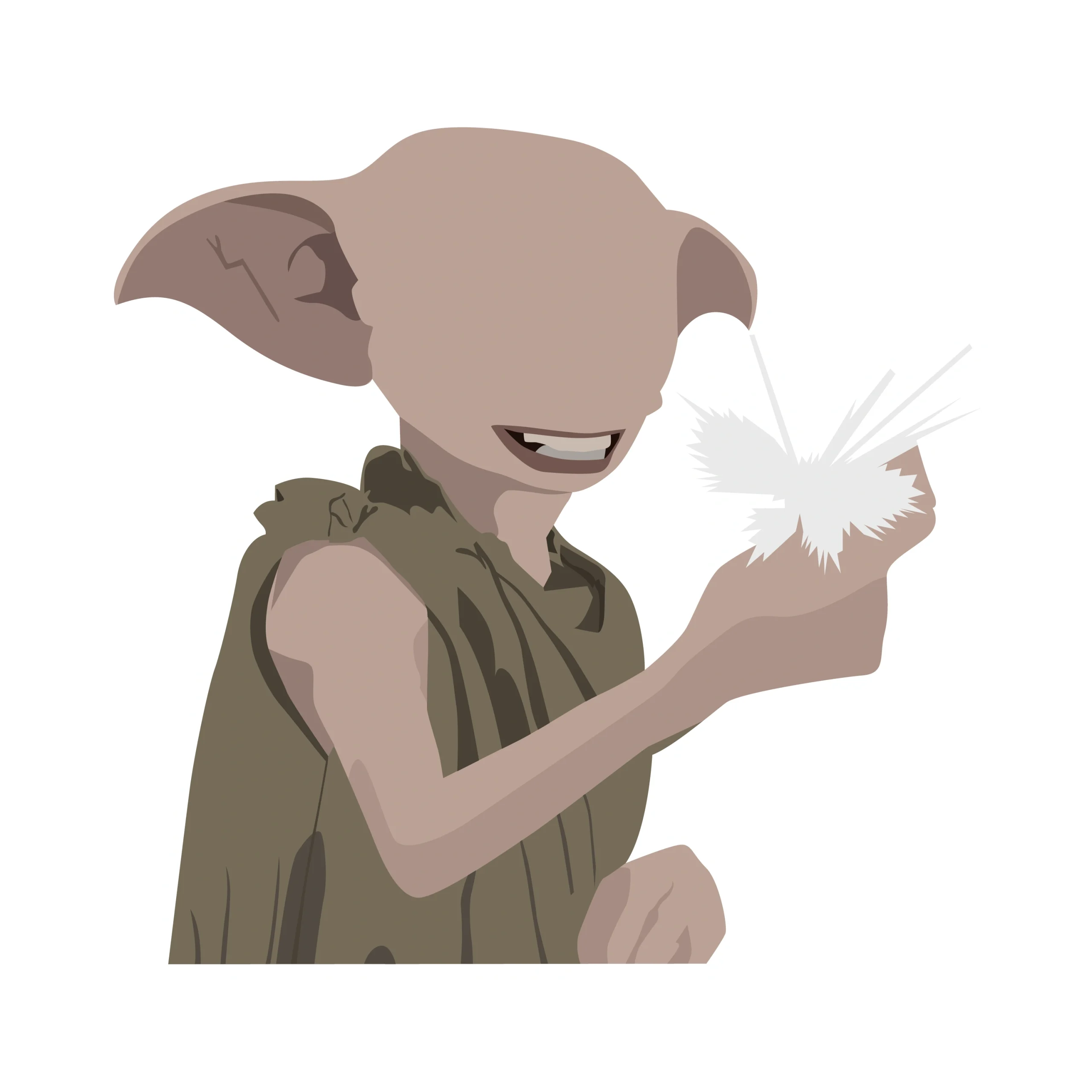 Dobby sticker vinyl